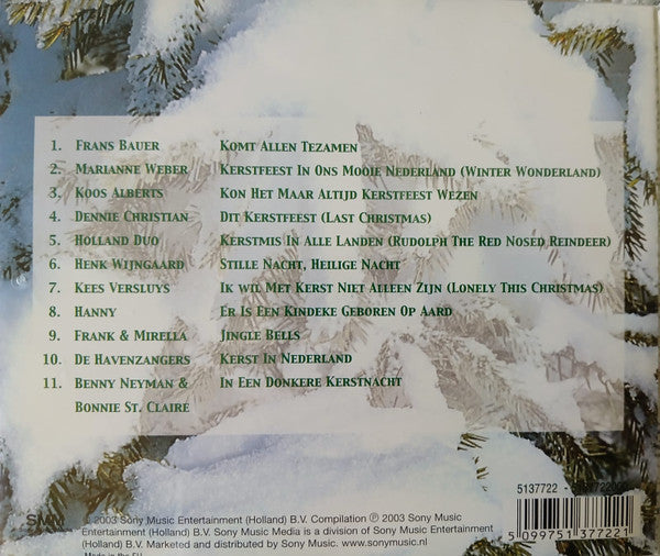 Various - Kerstfeest In Holland (CD) 70624 Compact Disc Goede Staat