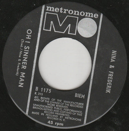 Nina & Frederik - Mary's Boychild 42238 Vinyl Singles Toevoegen Vinyl Goed / Hoes Generic