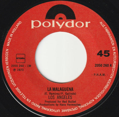 Los Angeles - La Malaguena 21940 Vinyl Singles Vinyl Goed / Hoes Goed