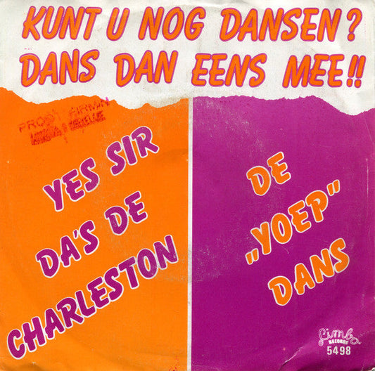 Johnny Hot &amp; The Longlegs – Yes Sir, That’s The Charleston 34735