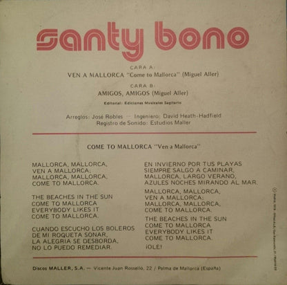 Santi Bono - Ven A Mallorca 31916