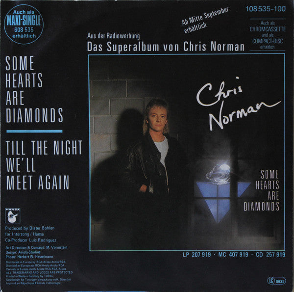 Chris Norman - Some Hearts Are Diamonds 40623 Vinyl Singles Vinyl Goed / Hoes Goed