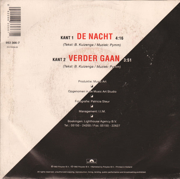 Bert Kuizenga - De Nacht 41475 Vinyl Singles Vinyl Goed / Hoes Goed