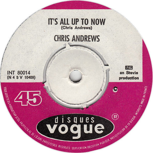 Chris Andrews - To Whom It Concerns 40476 Vinyl Singles Vinyl Goed / Hoes Generic