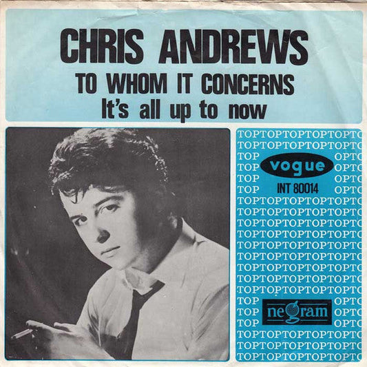 Chris Andrews - An alle, die es betrifft 40476