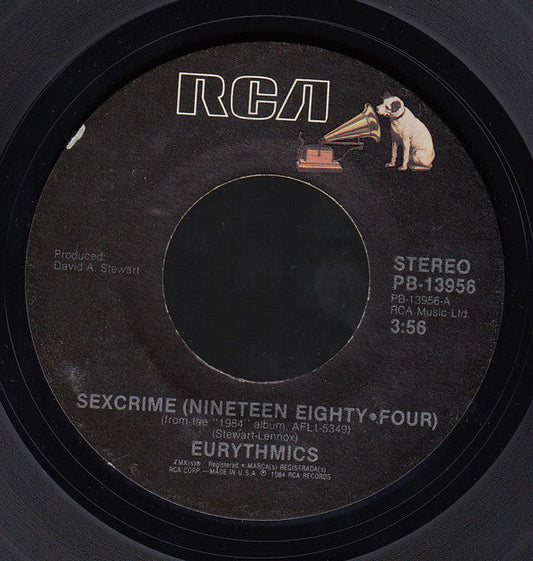 Eurythmics - Sexcrime 01932 Vinyl Singles /   