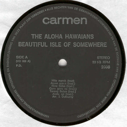 Aloha Hawaiians - Beautiful Isle Of Somewhere (LP) 49819