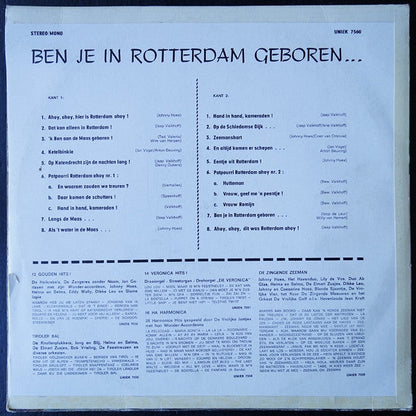 Various - Ben Je In Rotterdam Geboren (LP) 48414 Vinyl LP JUKEBOXSINGLES.NL   