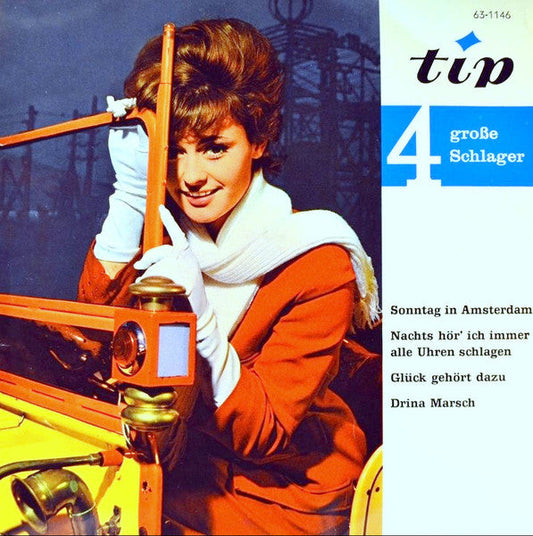 Various - 4 Große Schlager 40766 Vinyl Singles EP Vinyl Goed / Hoes Goed