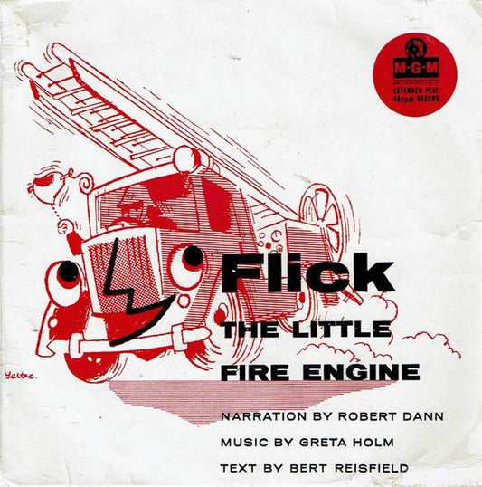 Bert Reisfeld, Greta Holm, Robert Dann - Flick, The Little Red Fire Engine 35789