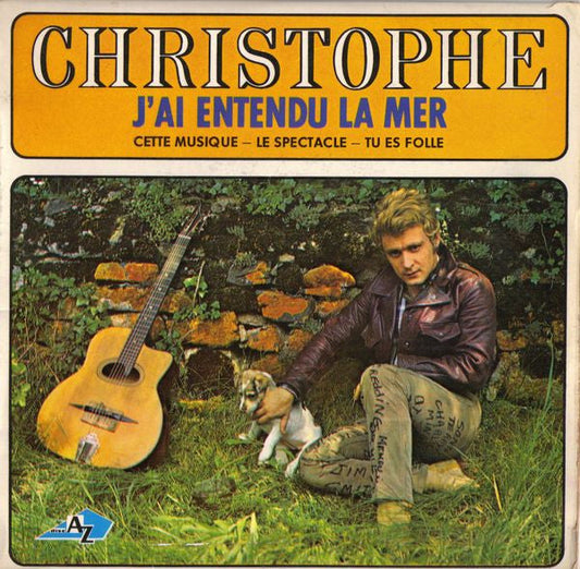 Christophe - J'ai Entendu La Mer 42471 Vinyl Singles EP Vinyl Goed / Hoes Goed