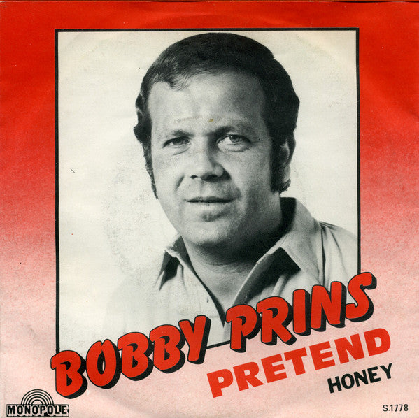 Bobby Prins - Pretend 29023 Vinyl Singles Vinyl Zeer Goed / Hoesje Goed "VINYLSINGLES.NL"