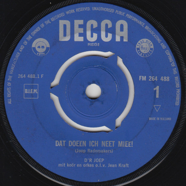 Joep Rademakers – That's What I Do, Not Mieë 24034