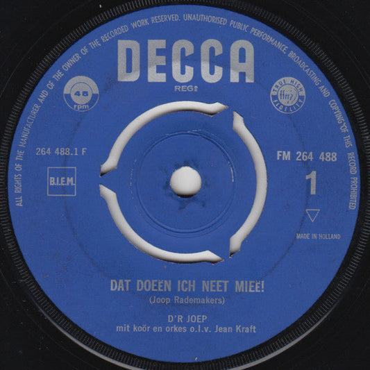Joep Rademakers – That's What I Do, Not Mieë 24034