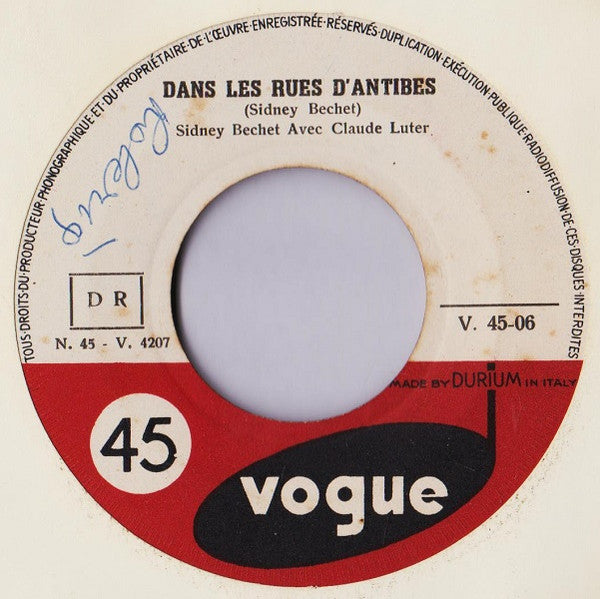 Sidney Bechet und seine All Stars - Petite Fleur 14449