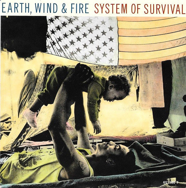 Earth, Wind & Fire - System Of Survival 39369 Vinyl Singles Vinyl Zeer Goed / Hoesje Goed "VINYLSINGLES.NL"