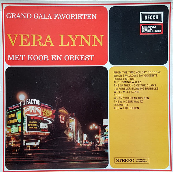 Vera Lynn - Grand Gala Favorieten (LP) 51657 Vinyl LP Vinyl Goed / Hoes Goed