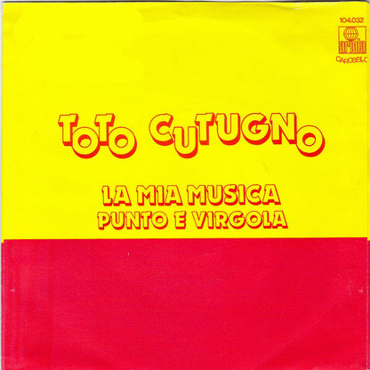 Toto Cutugno – La Mia Musica 25503