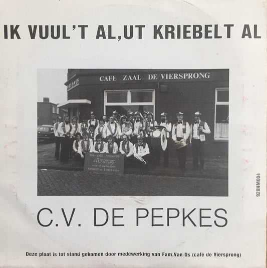 Pepkus / CV De Dorstvlegels – Ich fühle alles, es juckt schon 32792