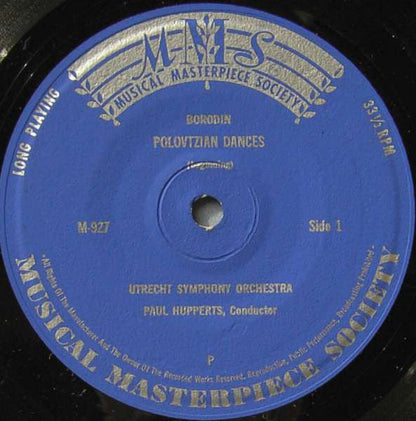Borodin – Utrecht Symphony Orchestra ‎– Polovtzian Dances 19362