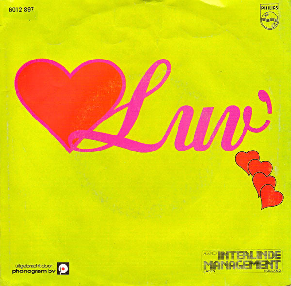 Luv' - Casanova 08114 Vinyl Singles Vinyl Goed / Hoes Goed