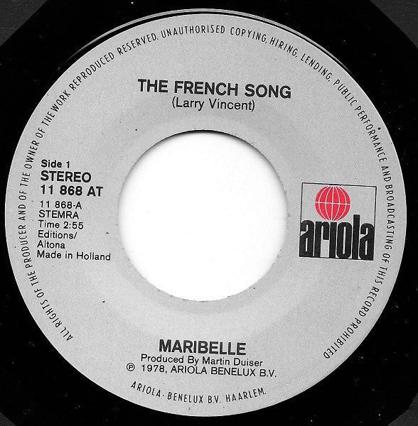 Maribelle - Das französische Lied 39194