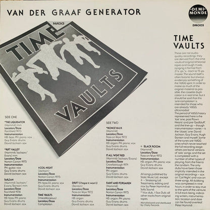 Van Der Graaf Generator - Time Vaults (LP) 46148 Vinyl LP JUKEBOXSINGLES.NL   