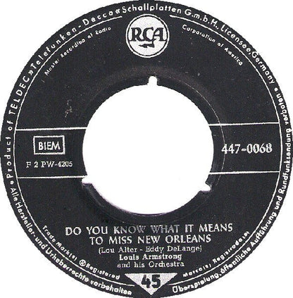 Louis Armstrong - Ain't Misbehavin' 42532 Vinyl Singles Vinyl Goed / Hoes Generic