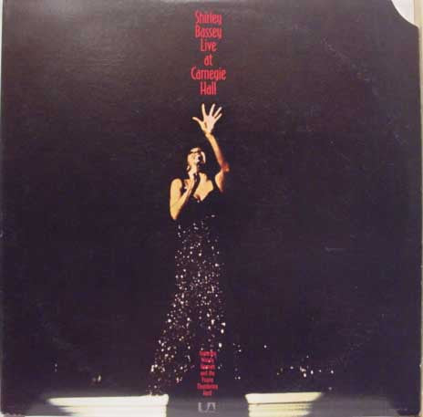Shirley Bassey - Live At Carnegie Hall (LP) 49419