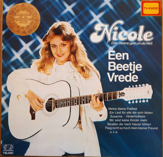 Nicole - Een Beetje Vrede (LP) 52158 Vinyl LP Vinyl Goed / Hoes Goed