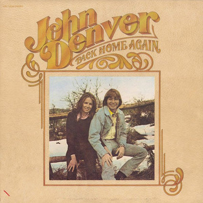 John Denver - Back Home Again (LP) 52167 Vinyl LP Vinyl Goed / Hoes Goed