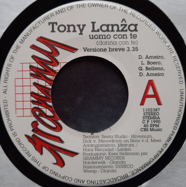 Tony Lanza - Uomo Con Te 16664