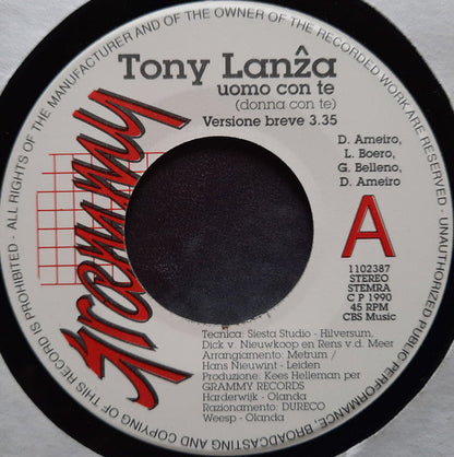 Tony Lanza - Uomo Con Te 16664