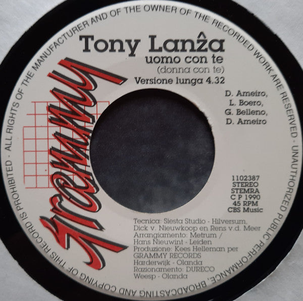 Tony Lanza - Uomo Con Te 16664