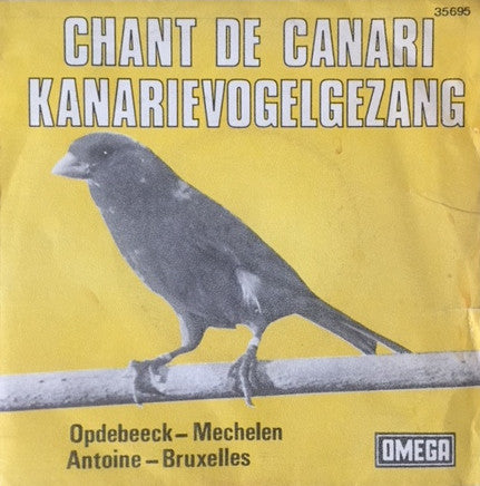 No Artist - Kanarievogelgezang 23773 Vinyl Singles Vinyl Goed / Hoes Goed