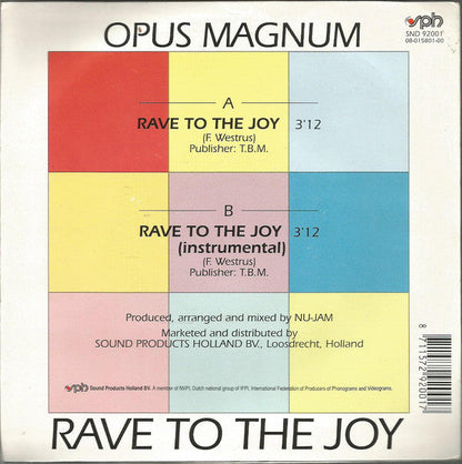 Opus Magnum - Rave To The Joy 19560