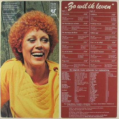 Conny Vandenbos - Zo Wil Ik Leven (LP) Vinyl LP Vinyl Goed / Hoes Goed