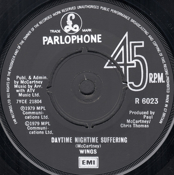 Wings - Goodnight Tonight 41569 Vinyl Singles Vinyl Goed / Hoes Generic