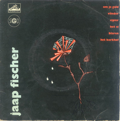Jaap Fischer - Om Je Geld 00615 Vinyl Singles EP Vinyl Goed / Hoes Goed