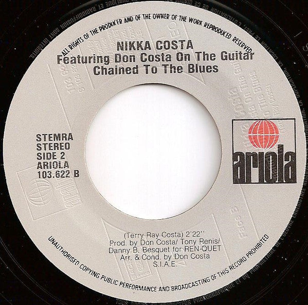 Nikka Costa Featuring Don Costa - (Out Here) On My Own 41804 Vinyl Singles Vinyl Goed / Hoes Goed
