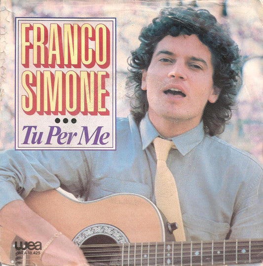 Franco Simone - Tu Per Me 21980 Vinyl Singles Vinyl Goed / Hoes Goed