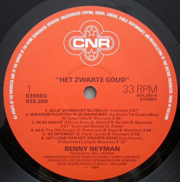 Benny Neyman – The Black Gold (LP) 51004