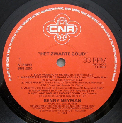Benny Neyman – The Black Gold (LP) 51004