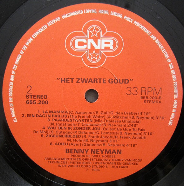 Benny Neyman – The Black Gold (LP) 51004
