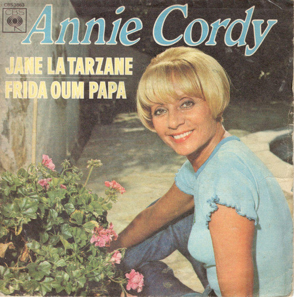 Annie Cordy - Jane La Tarzane Vinyl Singles Vinyl Zeer Goed / Hoesje Goed "VINYLSINGLES.NL"