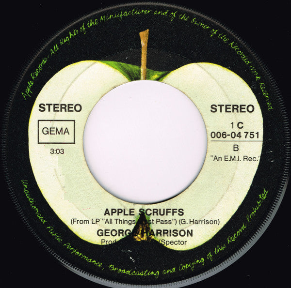 George Harrison - What Is Life Vinyl Singles Vinyl Zeer Goed / Hoesje Generic "VINYLSINGLES.NL"