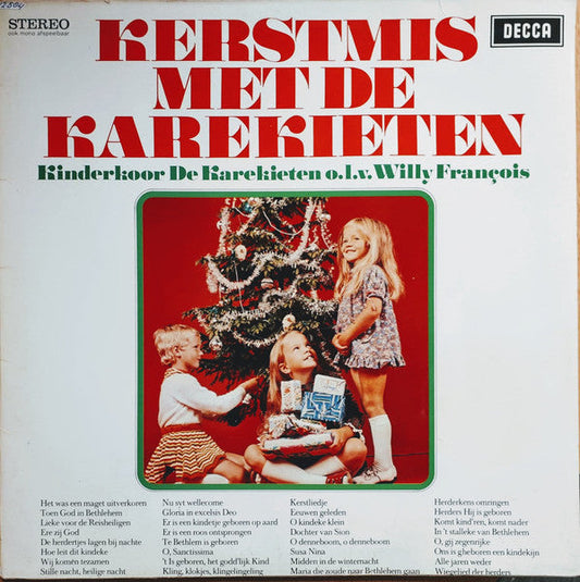 Kinderkoor De Karekieten - Kerstmis Met De Karekieten (LP) 40199 Vinyl LP JUKEBOXSINGLES.NL   