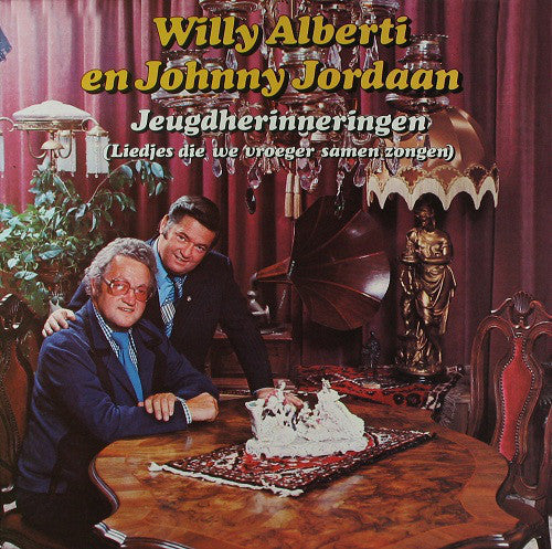 Willy Alberti En Johnny Jordaan - Jeugdherinneringen (LP) 52217 Vinyl LP Vinyl Goed / Hoes Goed