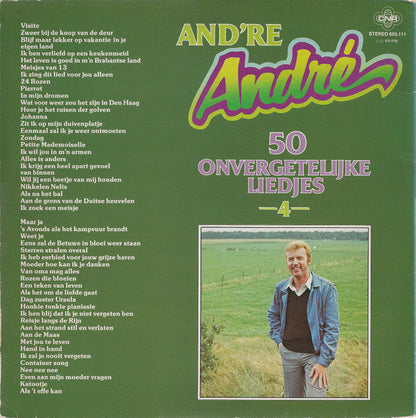 André van Duin - And're André 4 - 50 Onvergetelijke Liedjes (LP) 52224 Vinyl LP Vinyl Goed / Hoes Goed