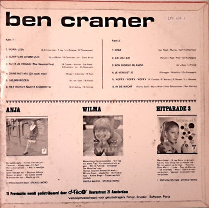 Ben Cramer - Ben (LP) 46752 Vinyl LP JUKEBOXSINGLES.NL   